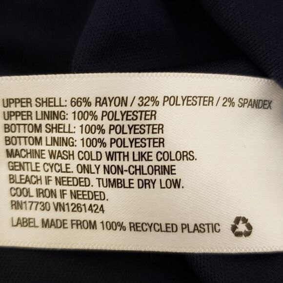 Xhilaration strapless dress blue/white - Picture 2 of 7